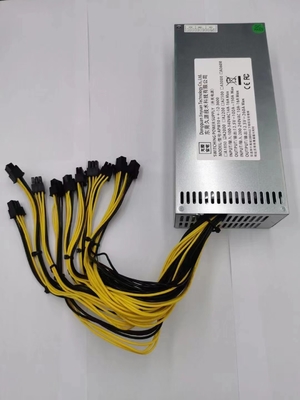 10x6PIN 연결기 생산과 2U 2000W Asic 광부 전원 공급기
